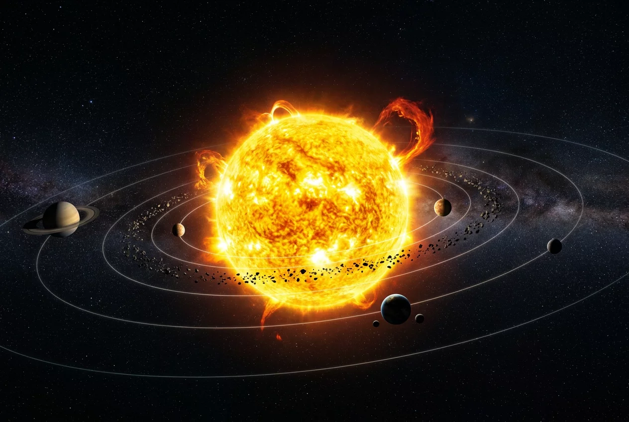 Sonnensystem Helios